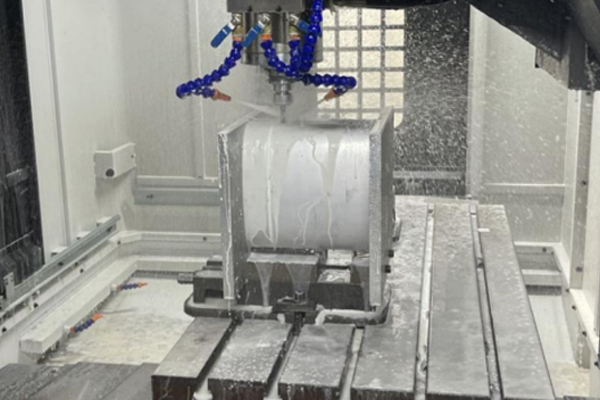 Measuring a CNC machined prototype at Yidian