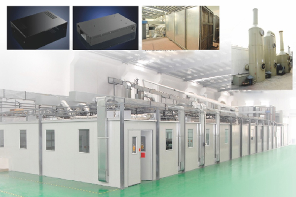 Samples of before-and-after sandblasted parts, Yidian