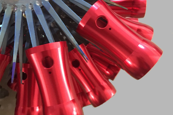 multicolored anodized tubes